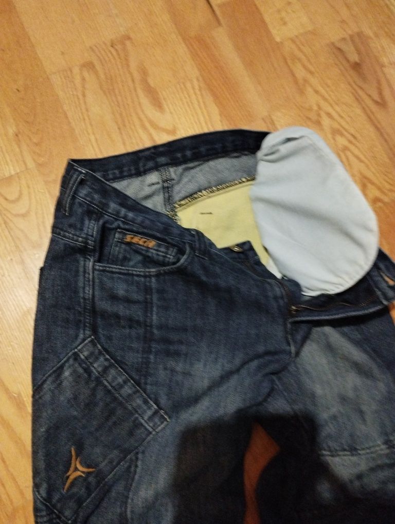 Spodnie motocyklowe jeansowe seca
