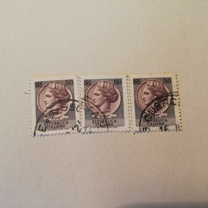 Selos italianos "Siracusana" muito raros - estado: impecáveis - desde: