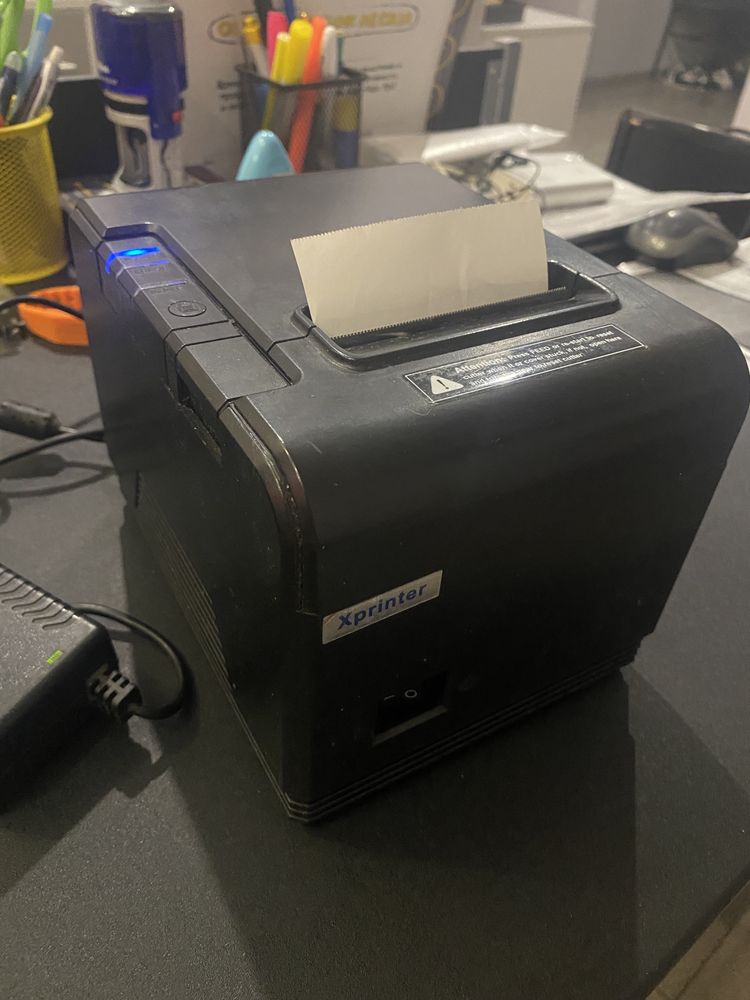 Принтер чеков Epson TM-T20III Xprinter XP-Q260 80мм Poster