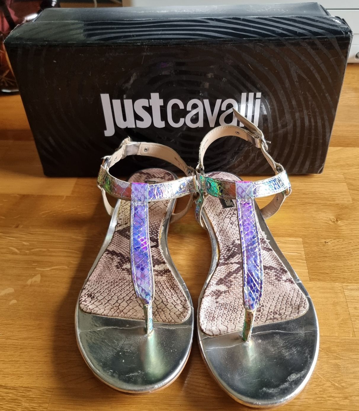 Justcavalli sandały damskie 39