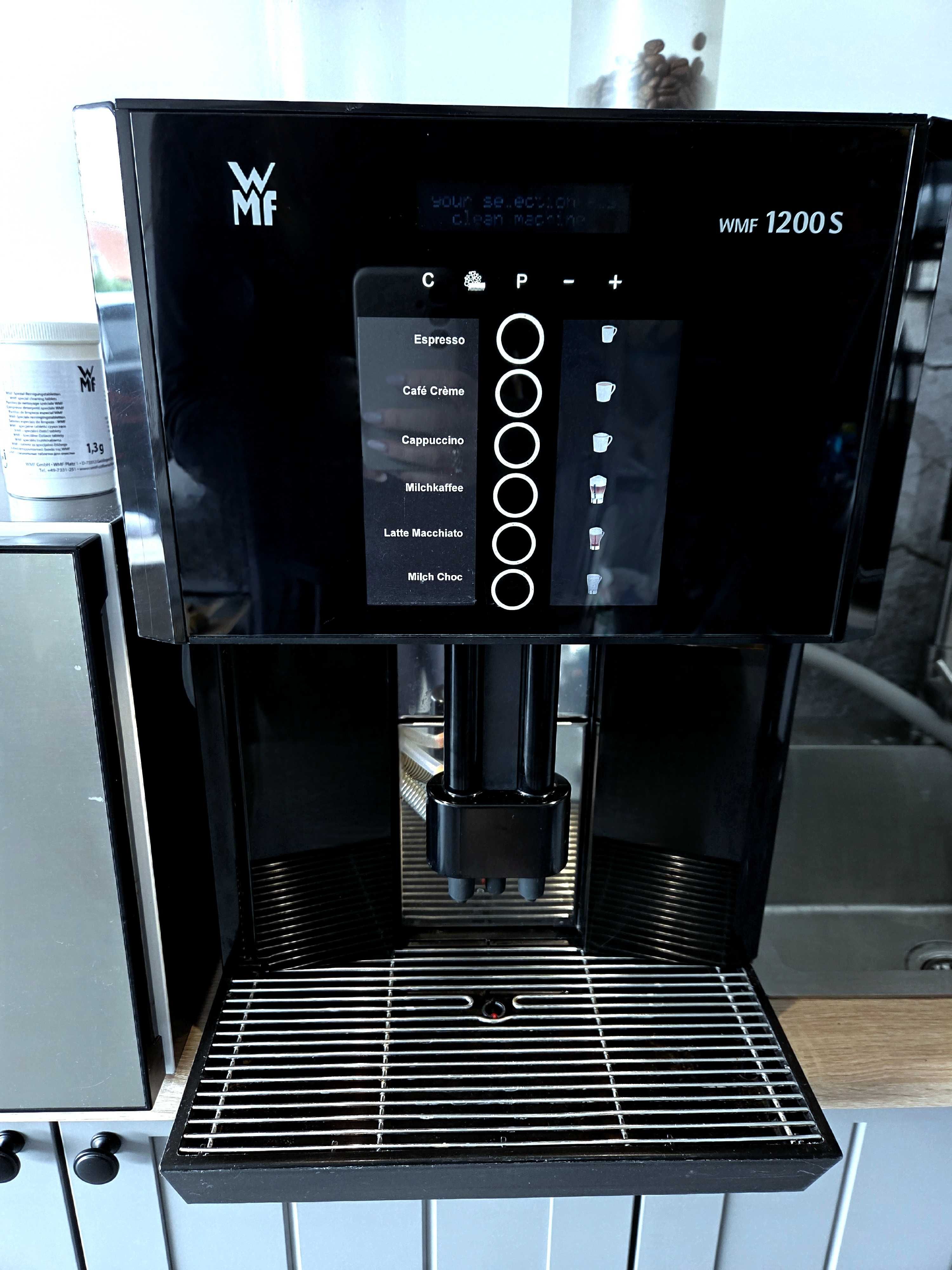 Automatyczny ekspres do kawy MF WMF 1200s z lodówką