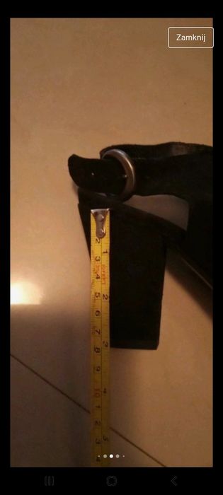 Sandały skòrzane z zakrytymi palcami/39