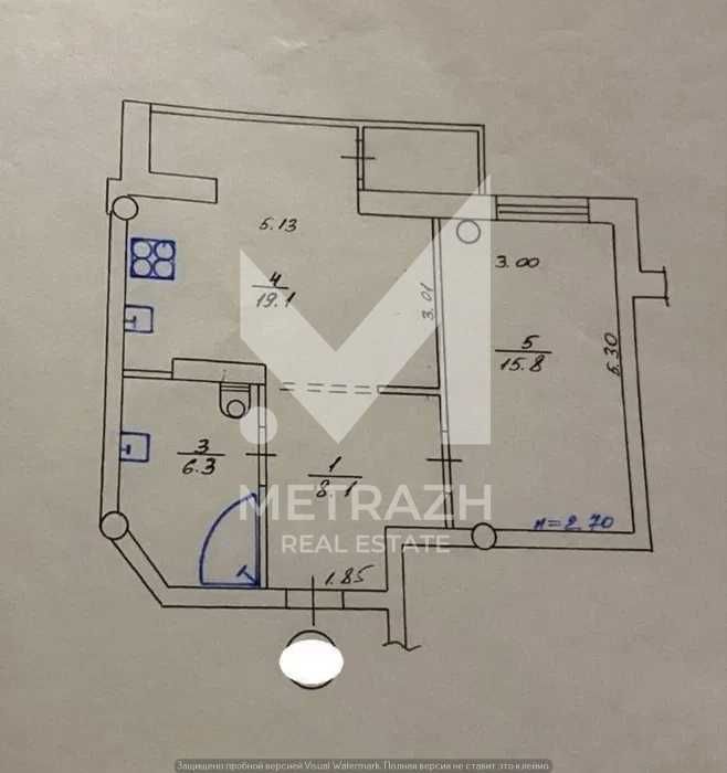 Продам 1к квартиру с паркоместом. Центр.Научная