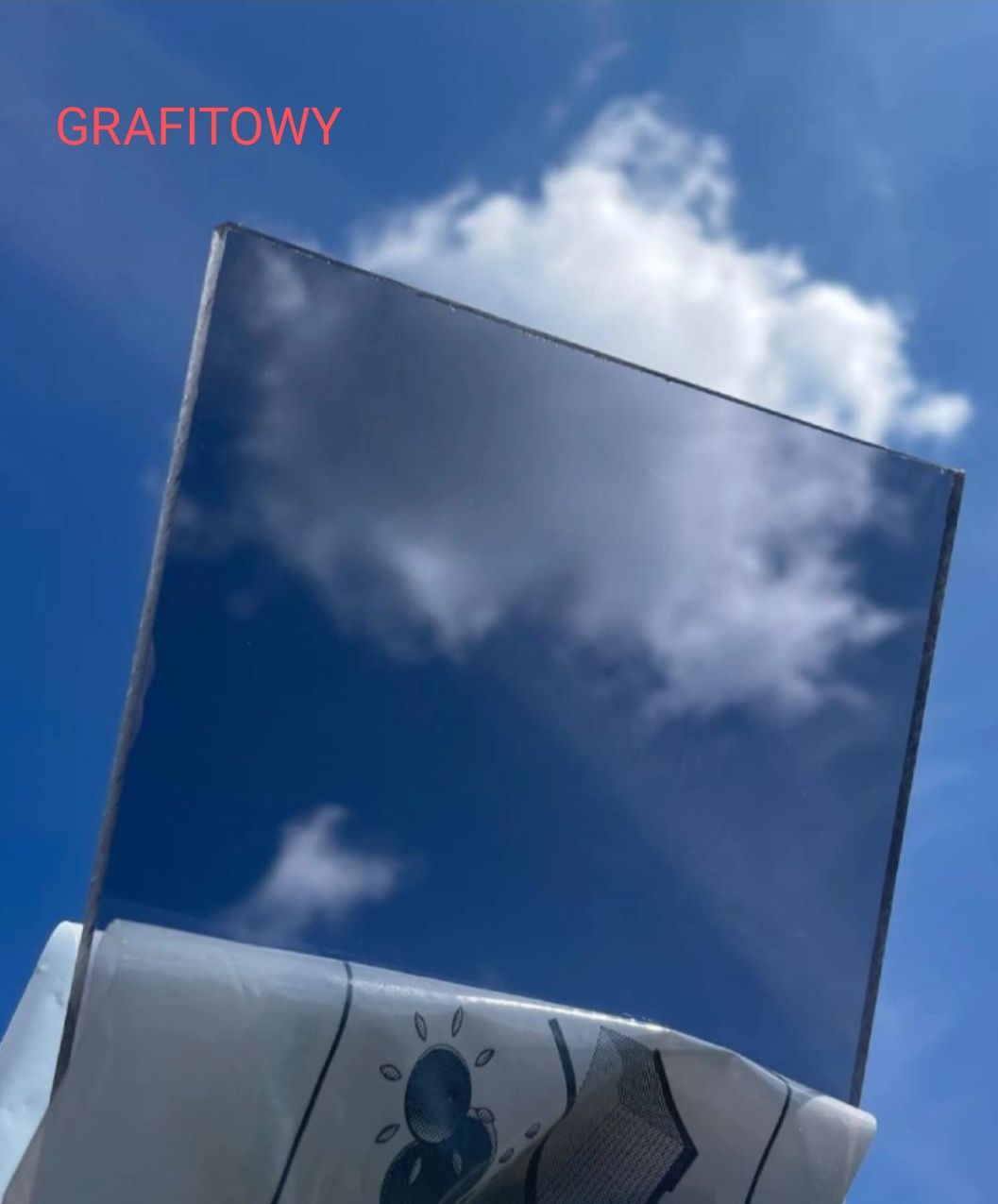 Poliwęglan lity mleczny dymiony antracytowy bezbarwny 2UV