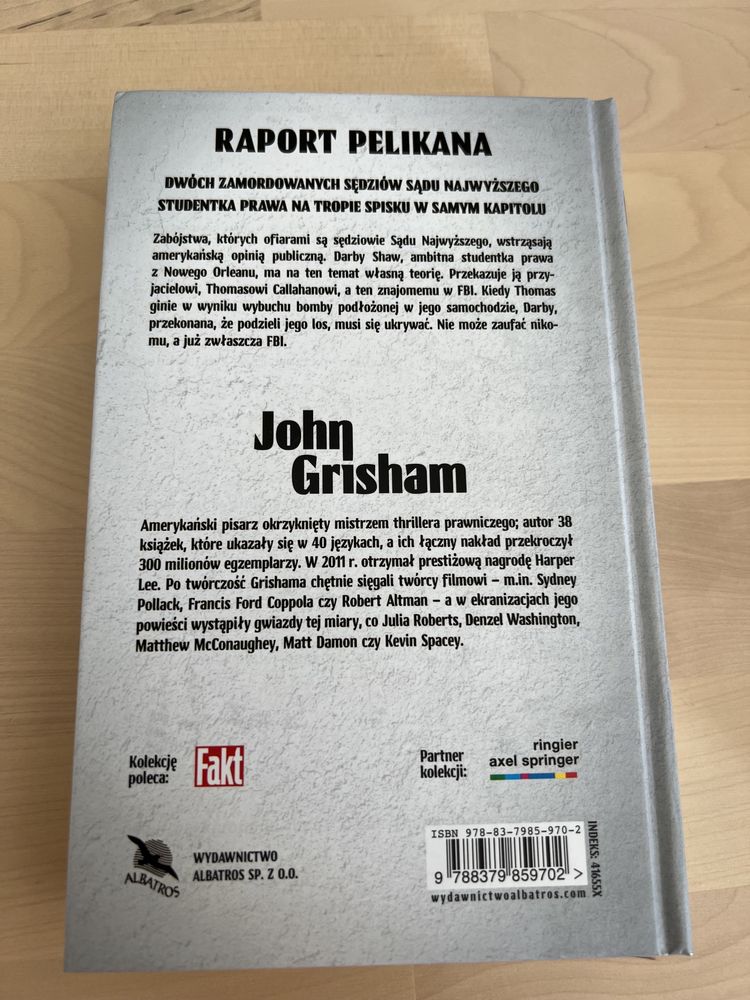 Raport pelikana John Grisham