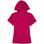 Jack Wolfskin Trekkingowa Koszulka z Kapturem Damska Slim Fit Logowana