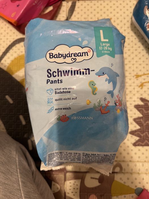 Pieluchy do plywania  roz. L pieluchomajtki pantsy do wody