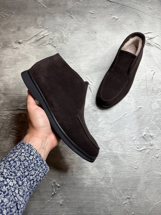 Зимние ботинки лоферы-20°  40-45