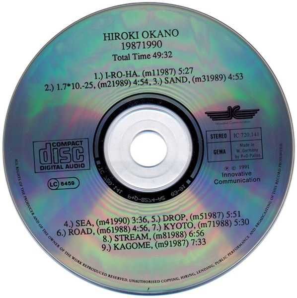 Hiroki Okano – 1987-90 [CD Album 1991] SELADO