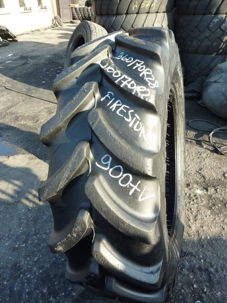 Opona używana rolnicza 360/70R28 FIRESTONE PERFORMER 70; 800zł W1031