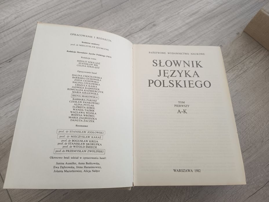 Słownik języka polskiego 3 tomy