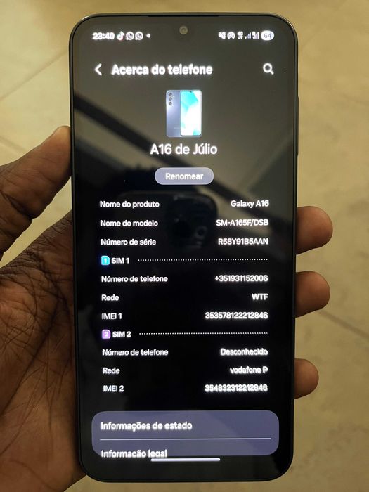 Samsung A16 Novo