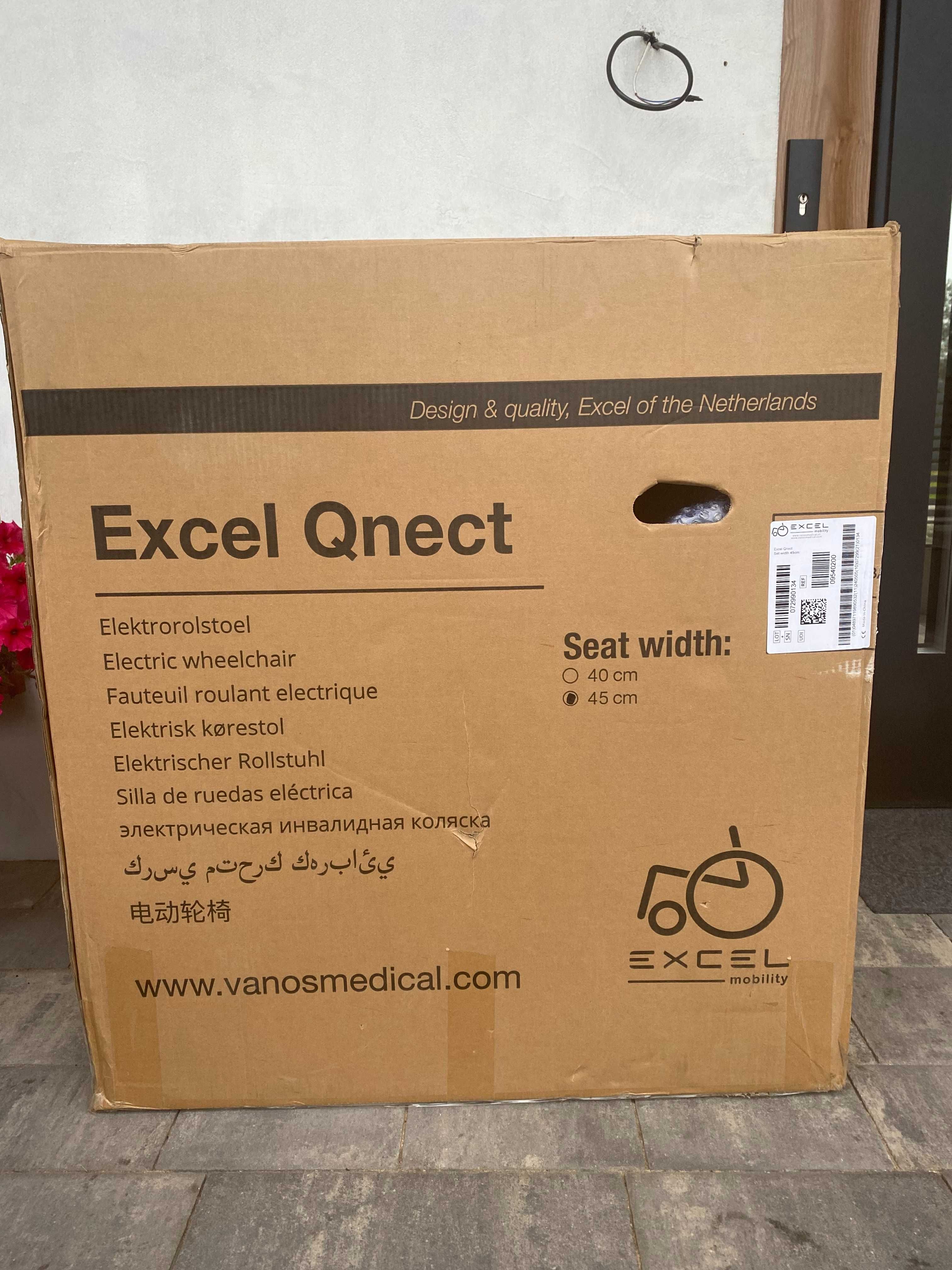 Wózek inwalidzki elektryczny EXCELENT QNECT