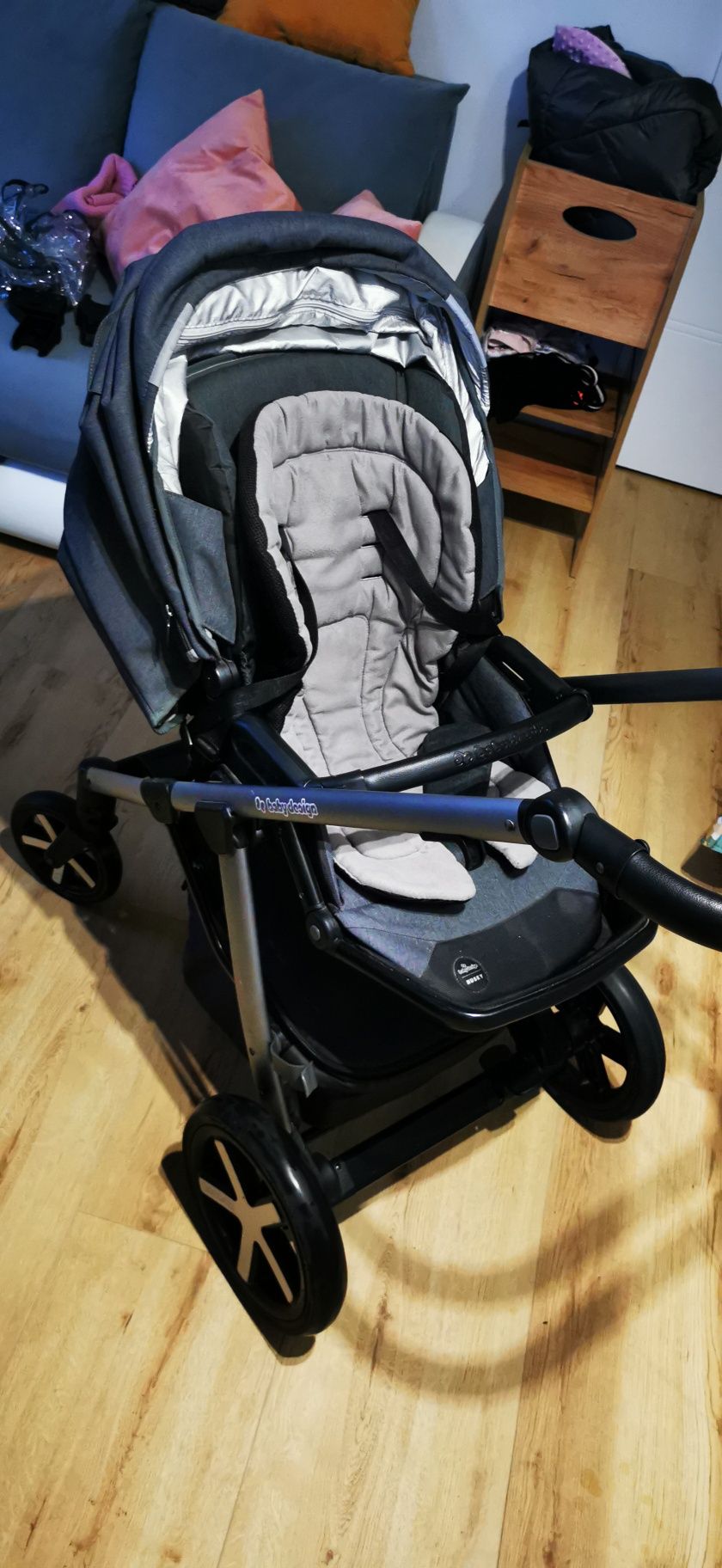 Wózek Baby Design Husky 2 w 1 + winterpack