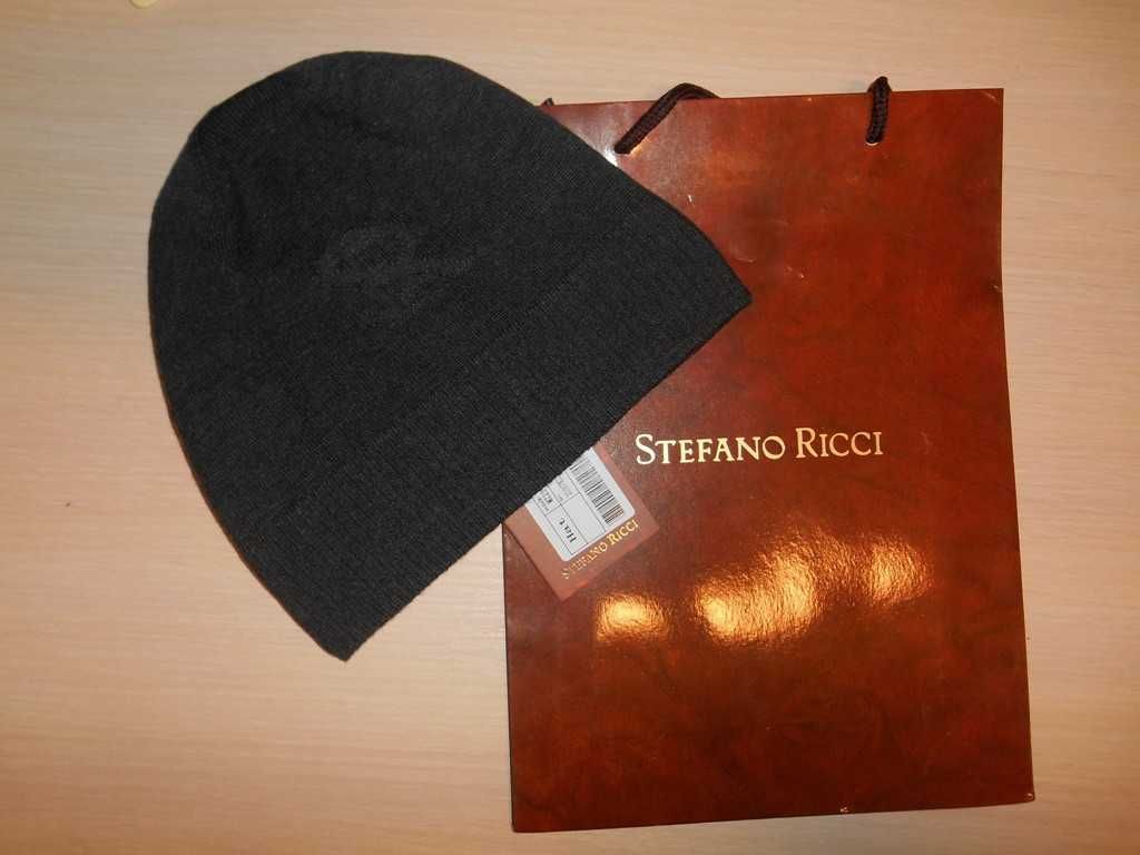 Stefano Ricci Męska ciepła czapka zimowa, Włochy MZ 23