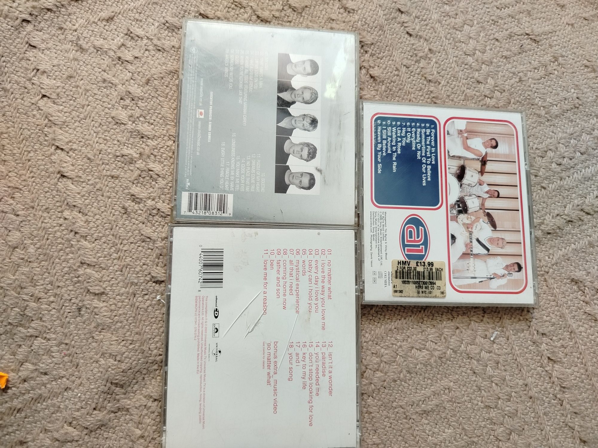 Płyty cd westlife