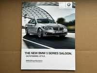 2013 / BMW 5 Series (F10) Limousine Sedan LCI / EN / prospekt katalog