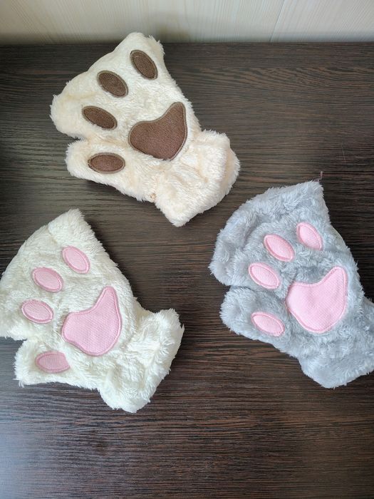 Лапки перчатки котика ,для квадробики