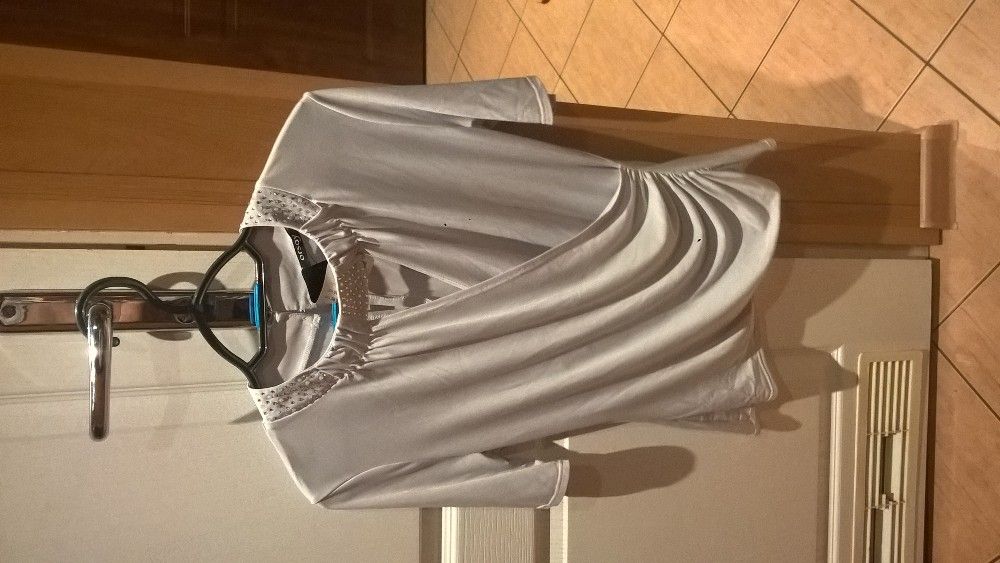 bluzka wizytowa r. 40 elegancka cekiny orsay L