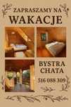 Wakacje w Bieszczadach, domek do wynajecia Bystra chata