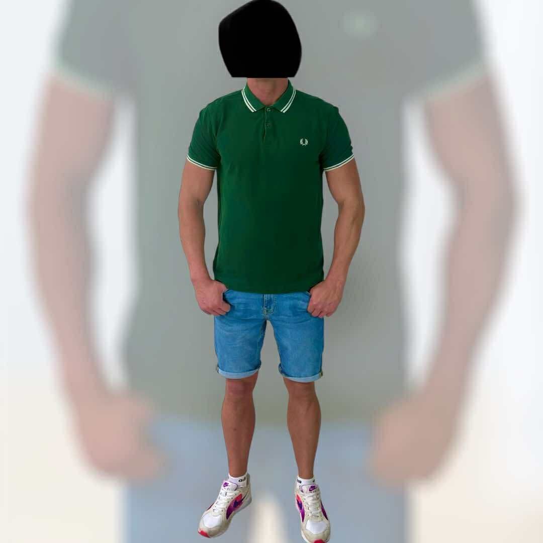 Fred Perry polówka męska M
Rozmiar M
Kolor:ciemna zieleń 
Stan:bardzo