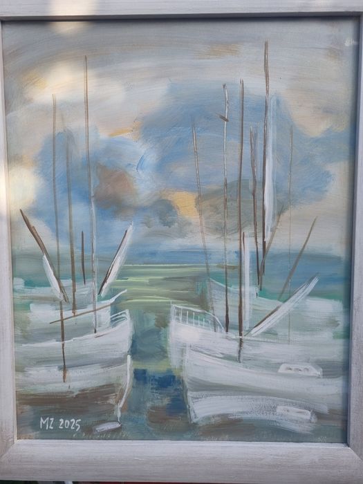 Obraz "Port" 53x63