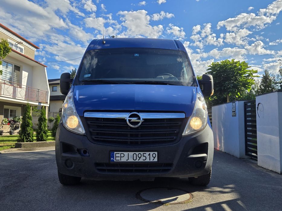 OPEL MOVANO B L3H2 na poduszkach z nawigacją 2011r.