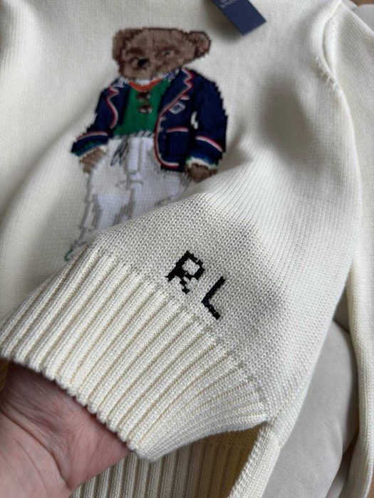 Sweter Polo Ralph Lauren! Kolekcja Misie Bear! Różne modele XS S M L
