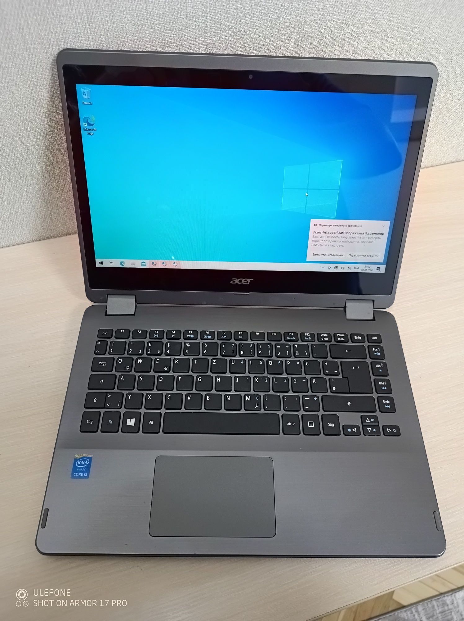 Ноутбук 14' Acer Aspire R3-471/Core i3-4030U/RAM8Gb/HDD1Tb Сенсорний