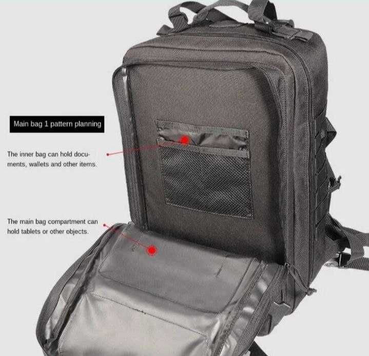 Крепкий штурмовой тактический рюкзак тактичний наплічник рюбзак m tac