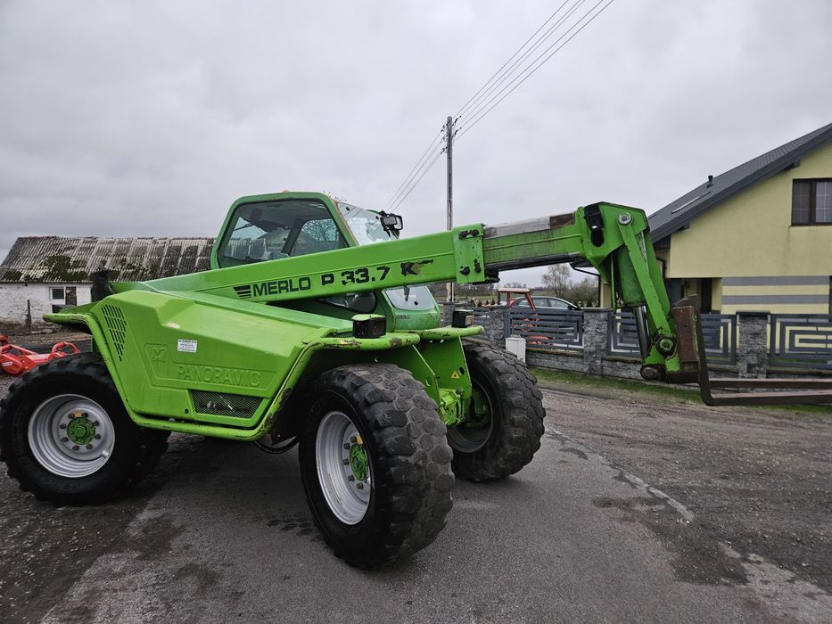 Ladowarka teleskopowa merlo, jcb p33.7 kt