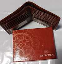 Wittchen - Etui na karty / dokumenty, skórzane z herbem rozkładane