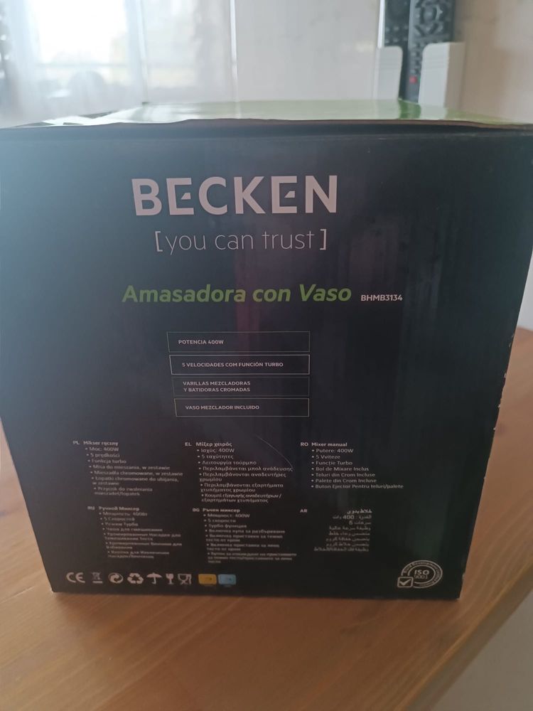 Batedeira Becken c/ Taça - BHMB3134