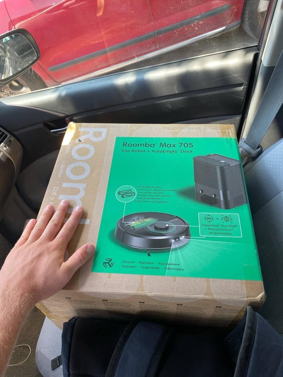 Робот-пилосос Roomba® Max 705 + AutoEmpty Dock, чорний, новий