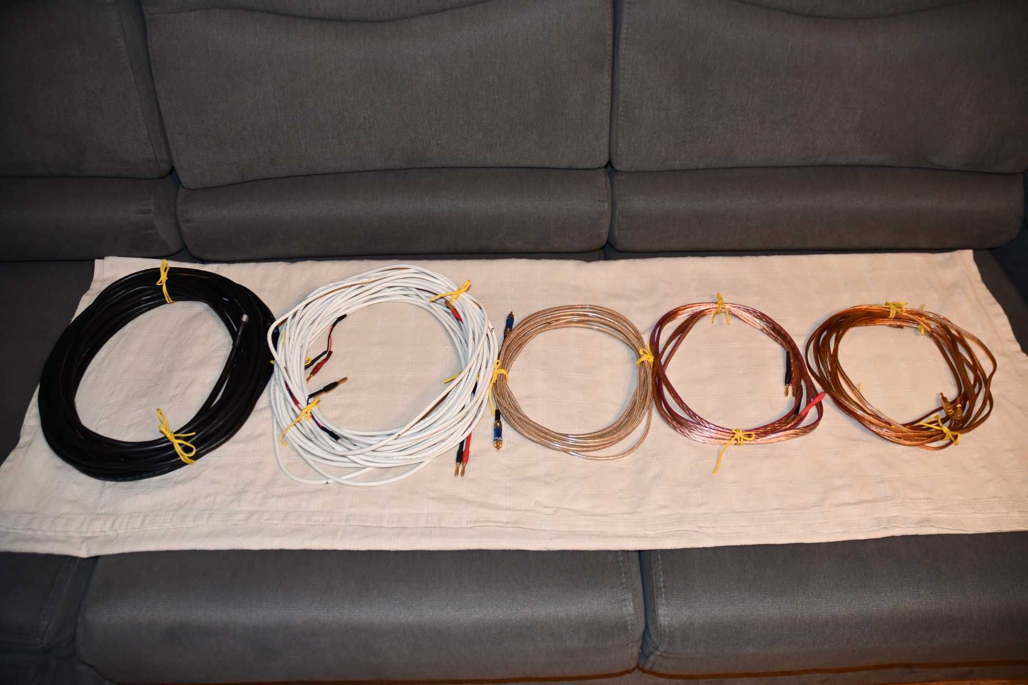 Zestaw kabli kino domowe przewody 5.1 + HDMI kina domowego za 1000zł