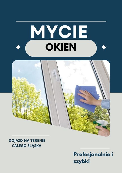 Mycie okien na terenie całego Śląska