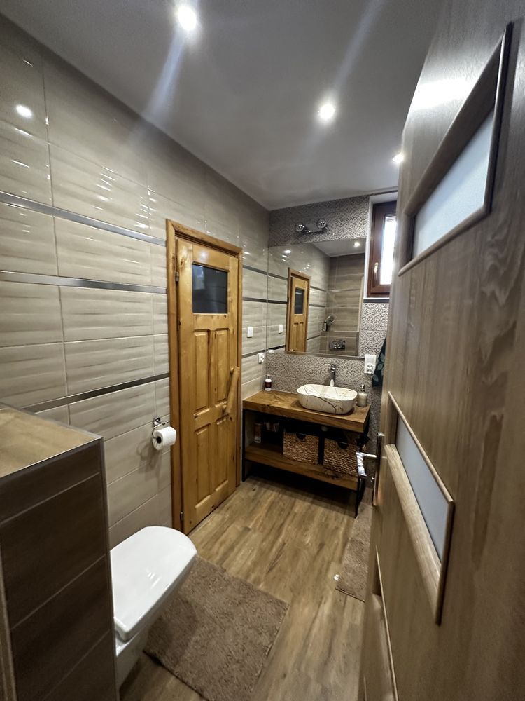 Domek letniskowy w Puszczy Augustowskiej w Atenach sauna balia