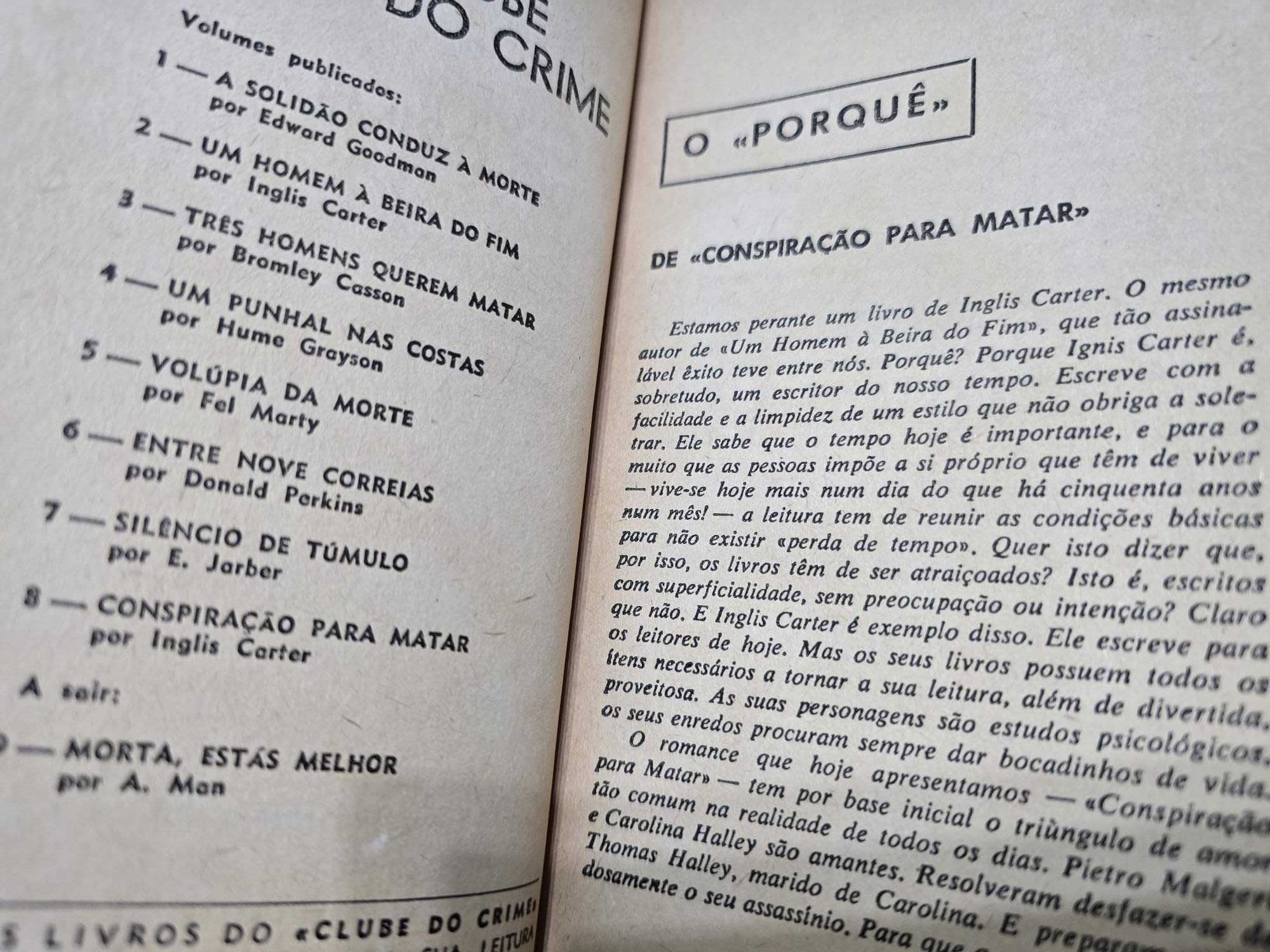 Conspiração para Matar - Inglis Carter