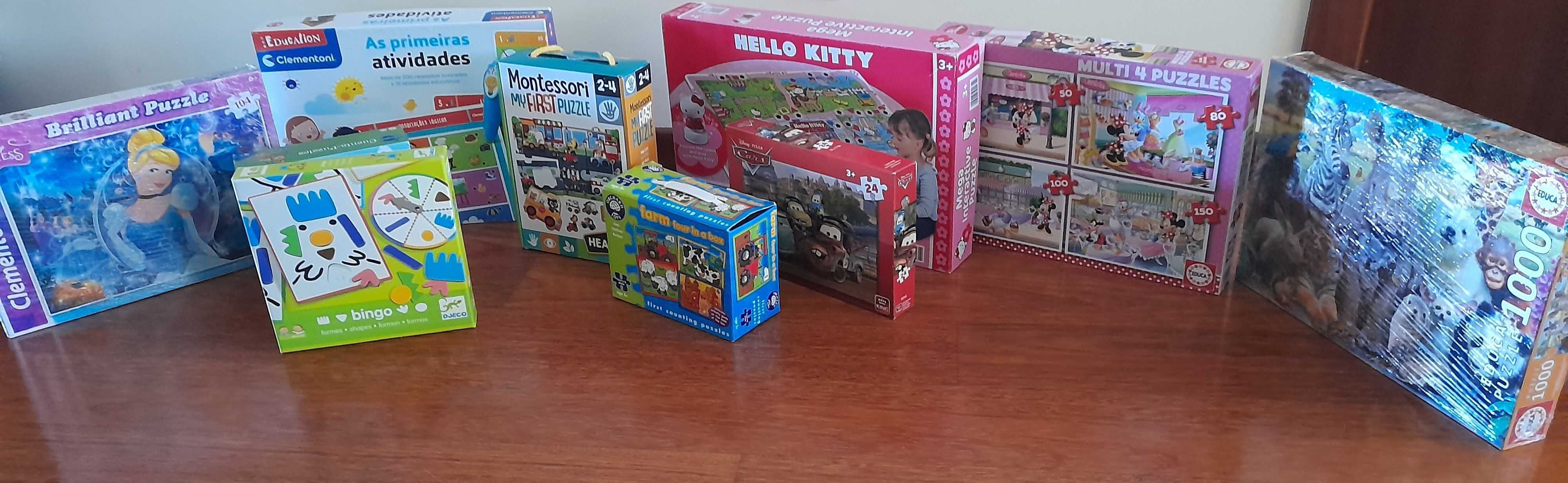 Puzzles desde os 12 meses e jogos