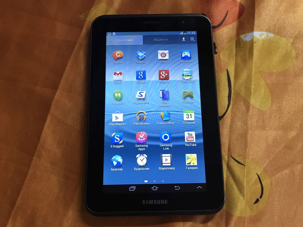 Отличный Samsung Galaxy Tab 2, WiFi, 7 дюймов. Без нюансов.