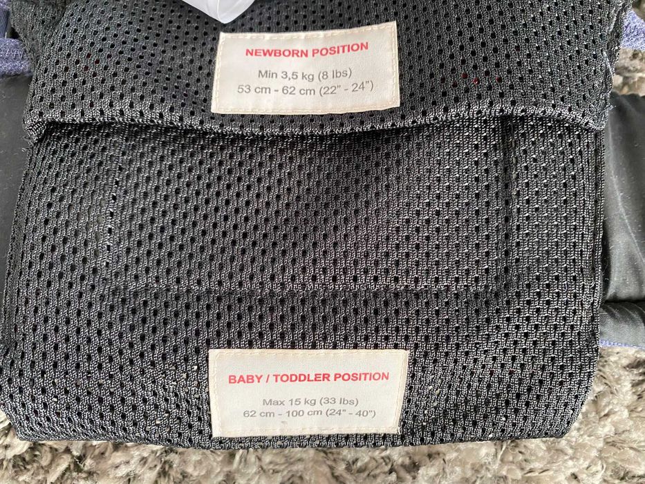 Nosidełko dla dziecka BABYBJORN ONE