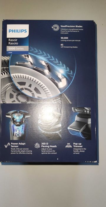 Golarka do twarzy philips 5000series s59898 (ZAPLOMBOWANA)