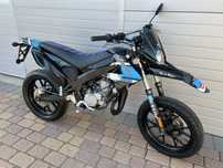 Gilera SMT 50 Supermoto 2011r Derbi senda 50 XTREME Leo Vince cross