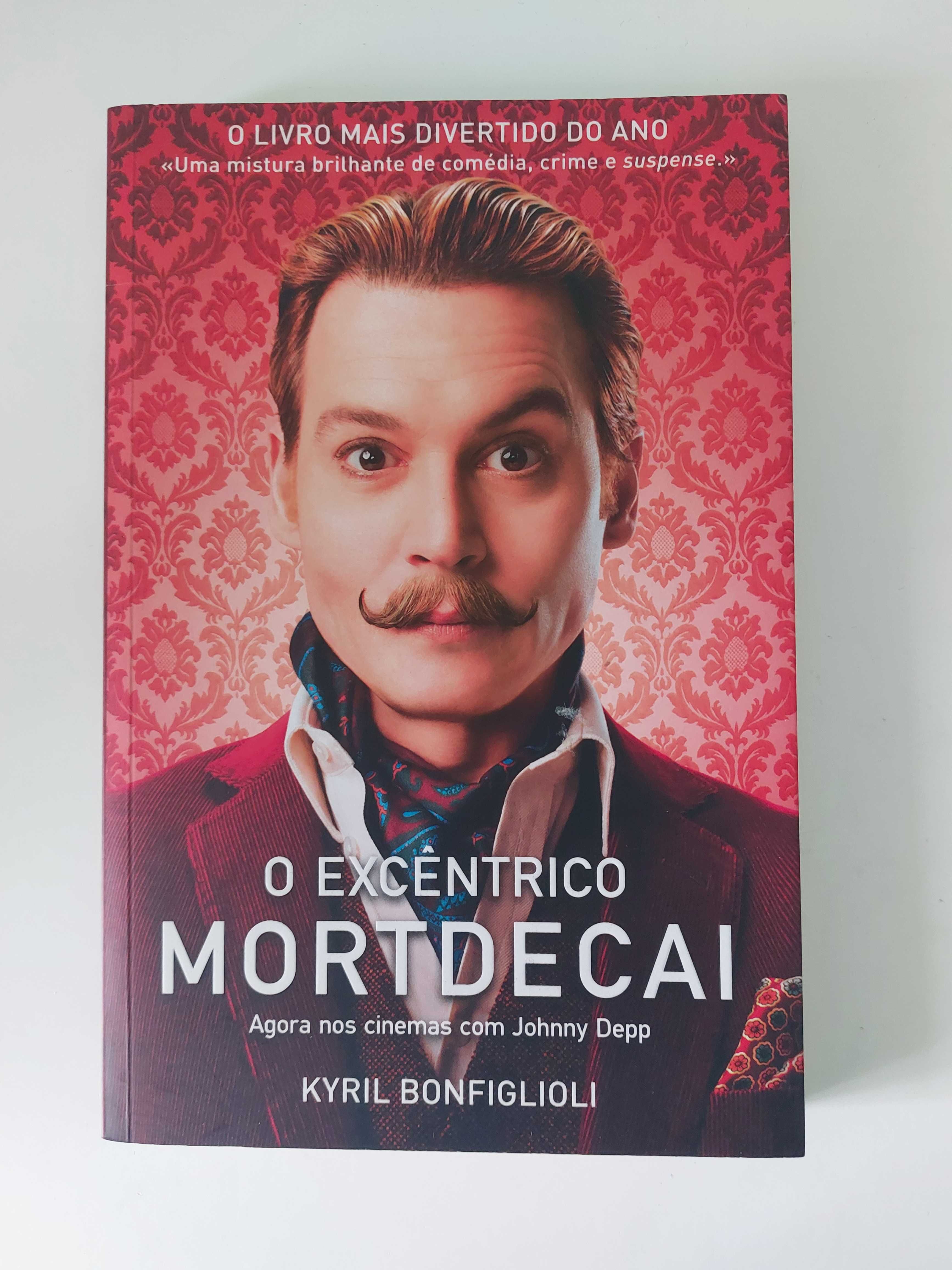 Livro O Excêntrico Mortdecai de Kyril Bonfiglioli