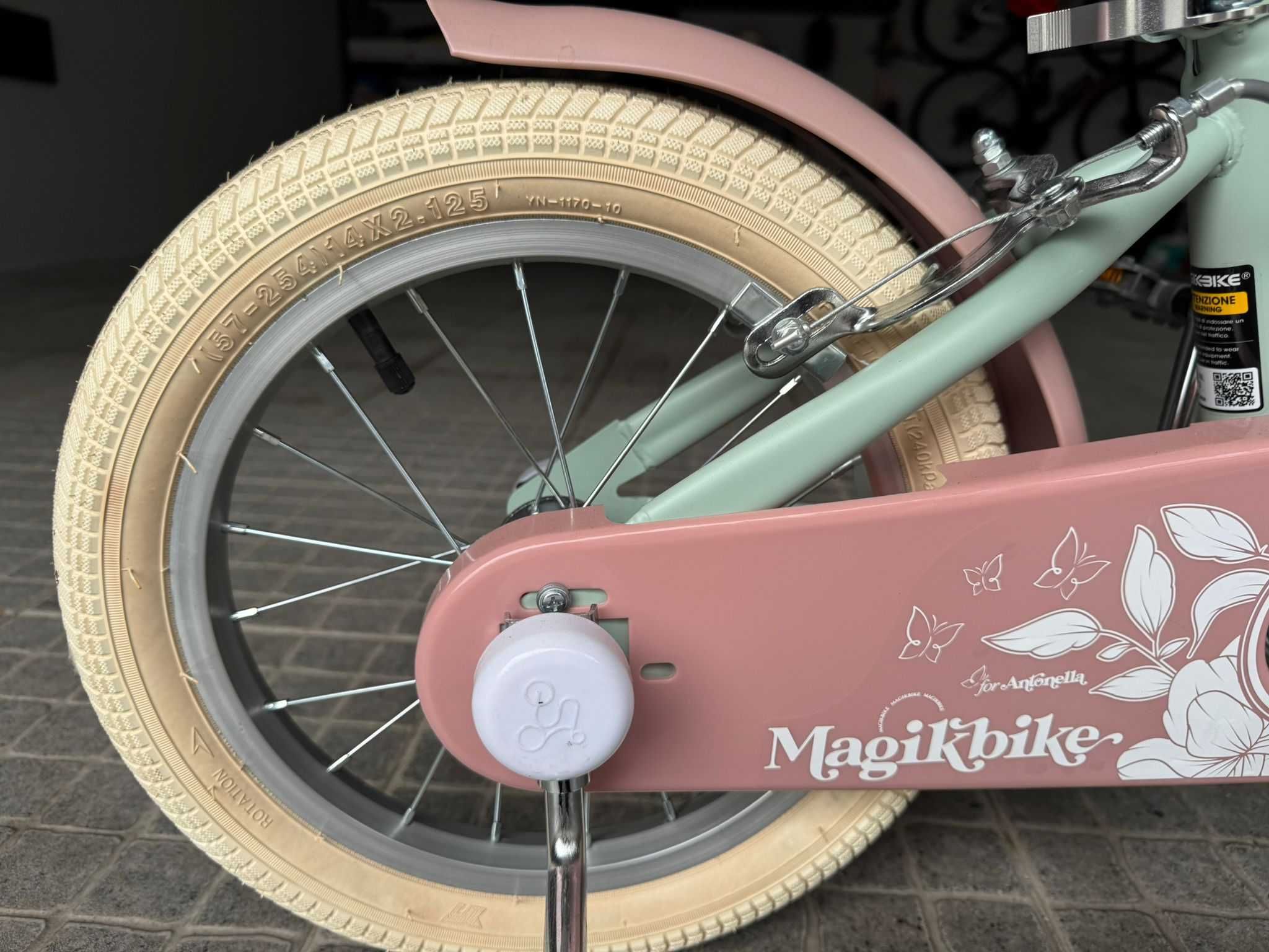 Bicicleta Menina com Cesto Roda 14"