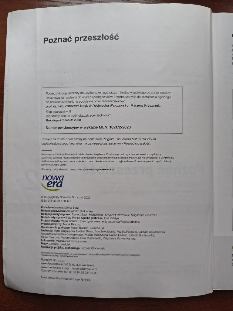 Poznać przeszłość 2 - Podręcznik