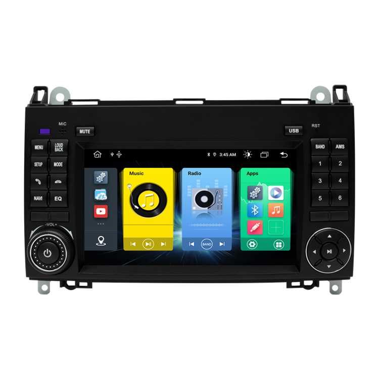Radio Android Mercedes W169 W245 W639 W906  Carplay Android Auto Wi-Fi