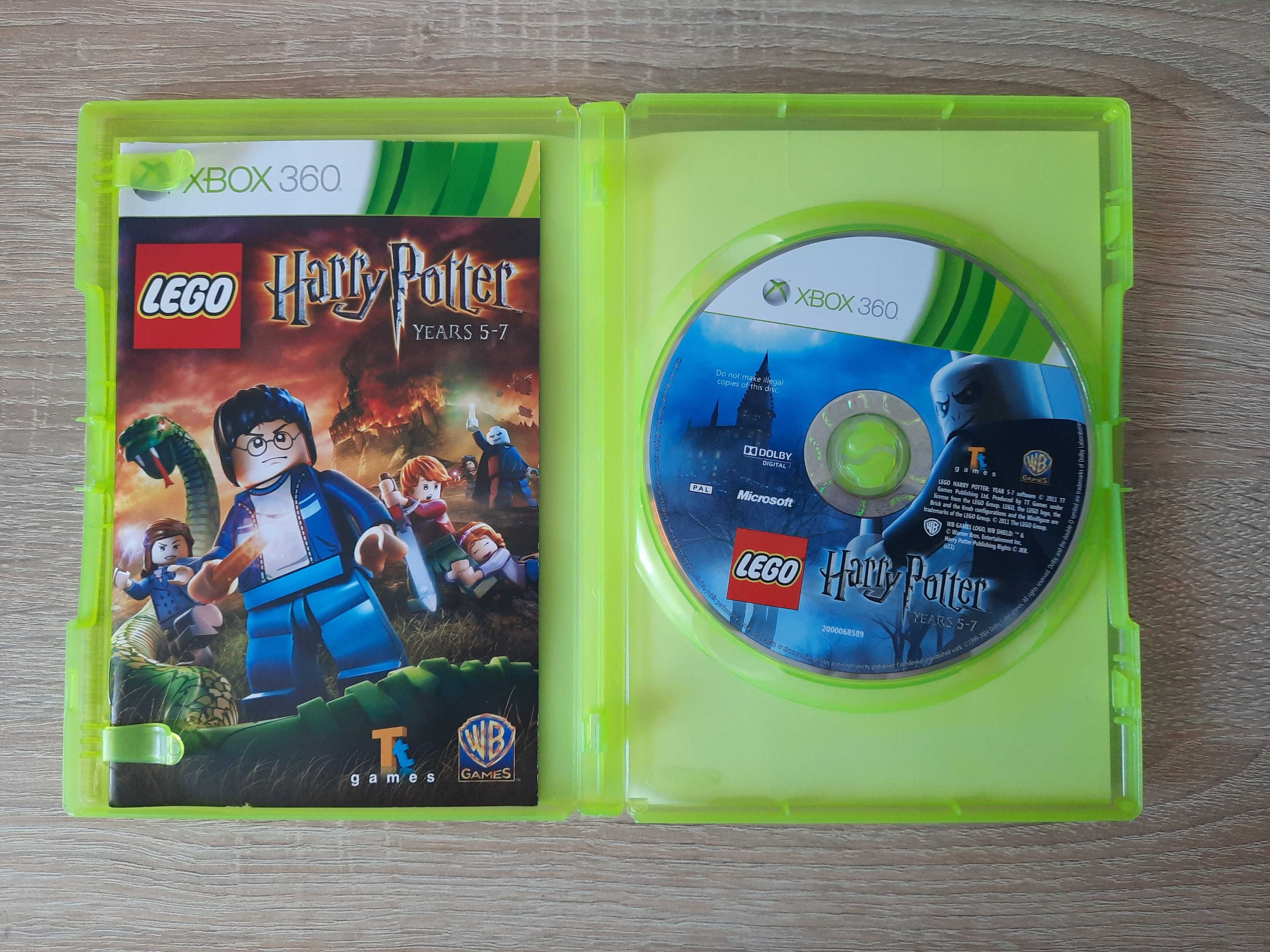 Harry Potter Lata 5-7 LEGO Xbox 360 Polska Wersja