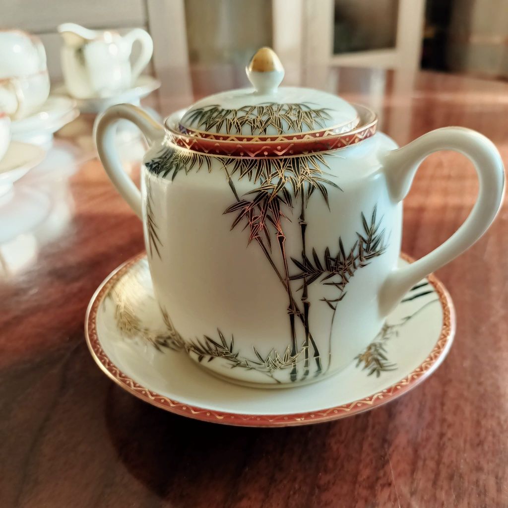 Porcelana japonska bambus