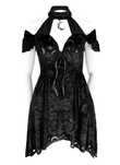 Sukienka RESTYLE goth moon choker dollskill alternative killstar